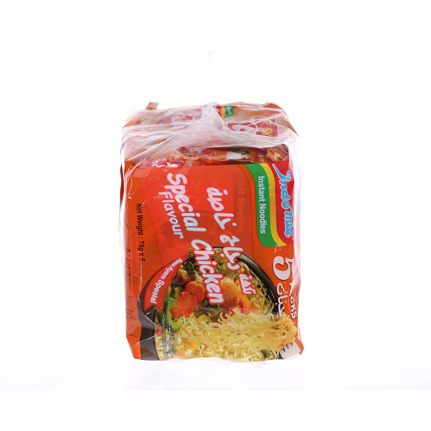 Indomie Instant Noodles Special Chicken Flavor 75 g × 5 Pack