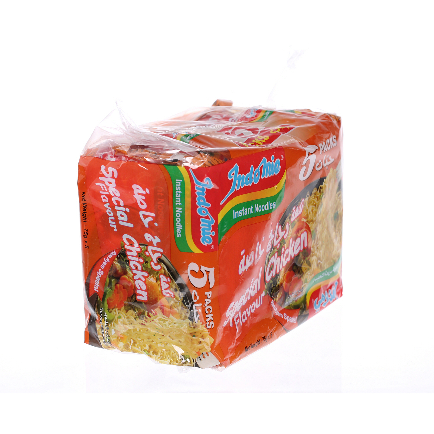 Indomie Instant Noodles Special Chicken Flavor 75 g × 5 Pack