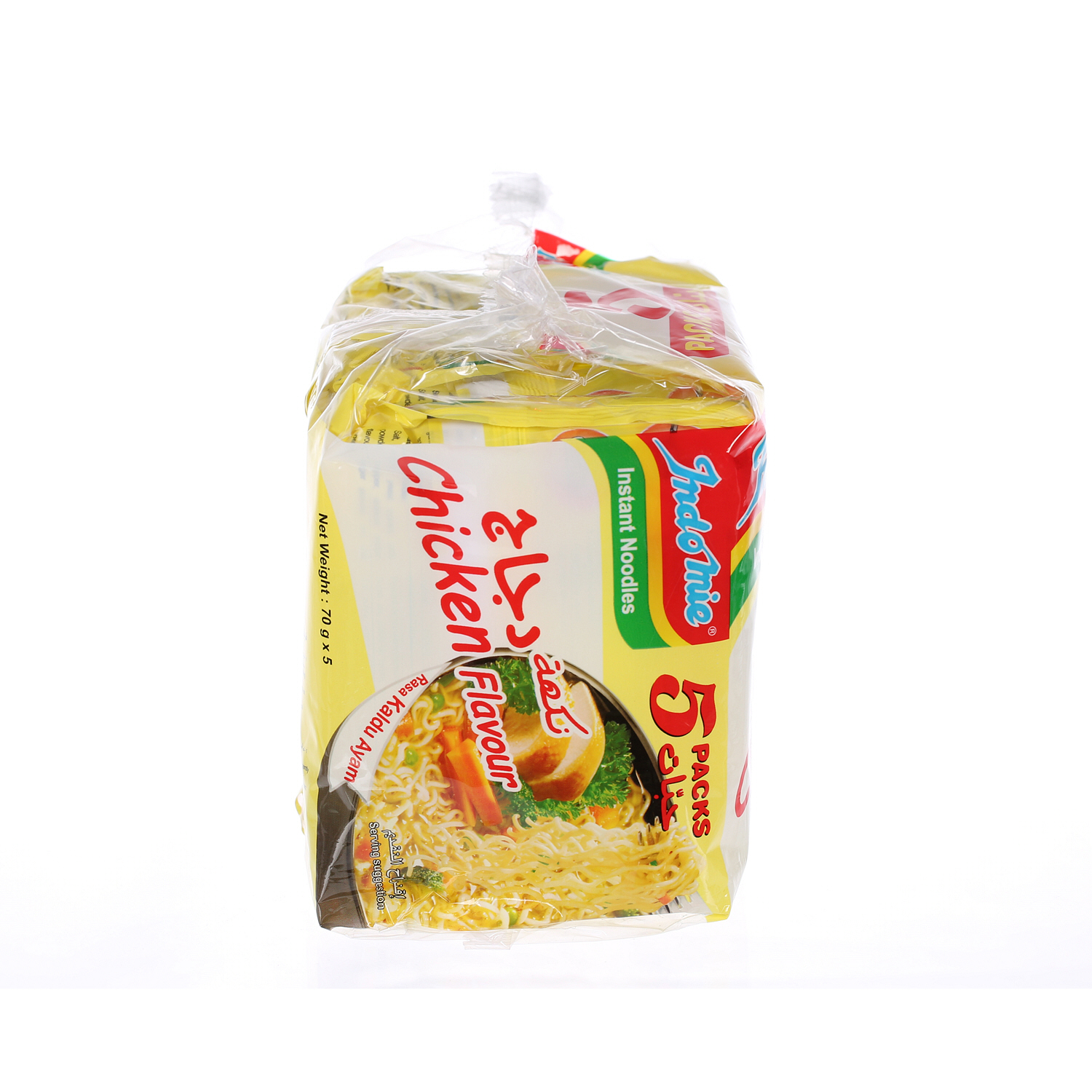 Indomie Instant Noodles Chicken Flavour 75 g × 5 Pack