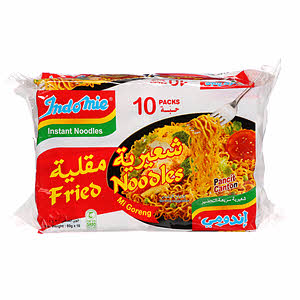 Indomie Fried Noodles 10 × 80 g