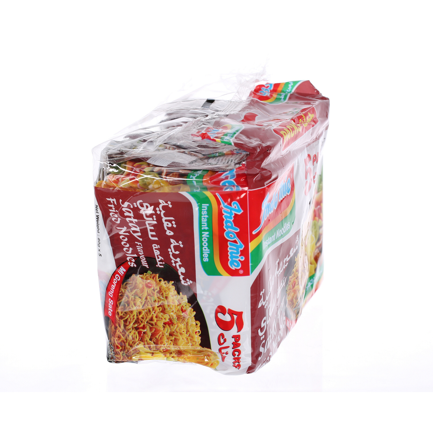 Indomie Noodles Satay Fried Flavor 75gm×5'S