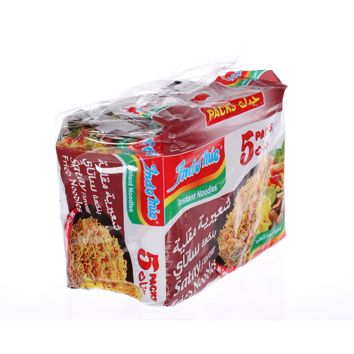 Indomie Noodles Satay Fried Flavor 75gm×5'S