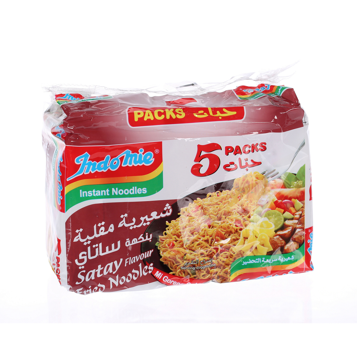 Indomie Noodles Satay Fried Flavor 75gm×5'S