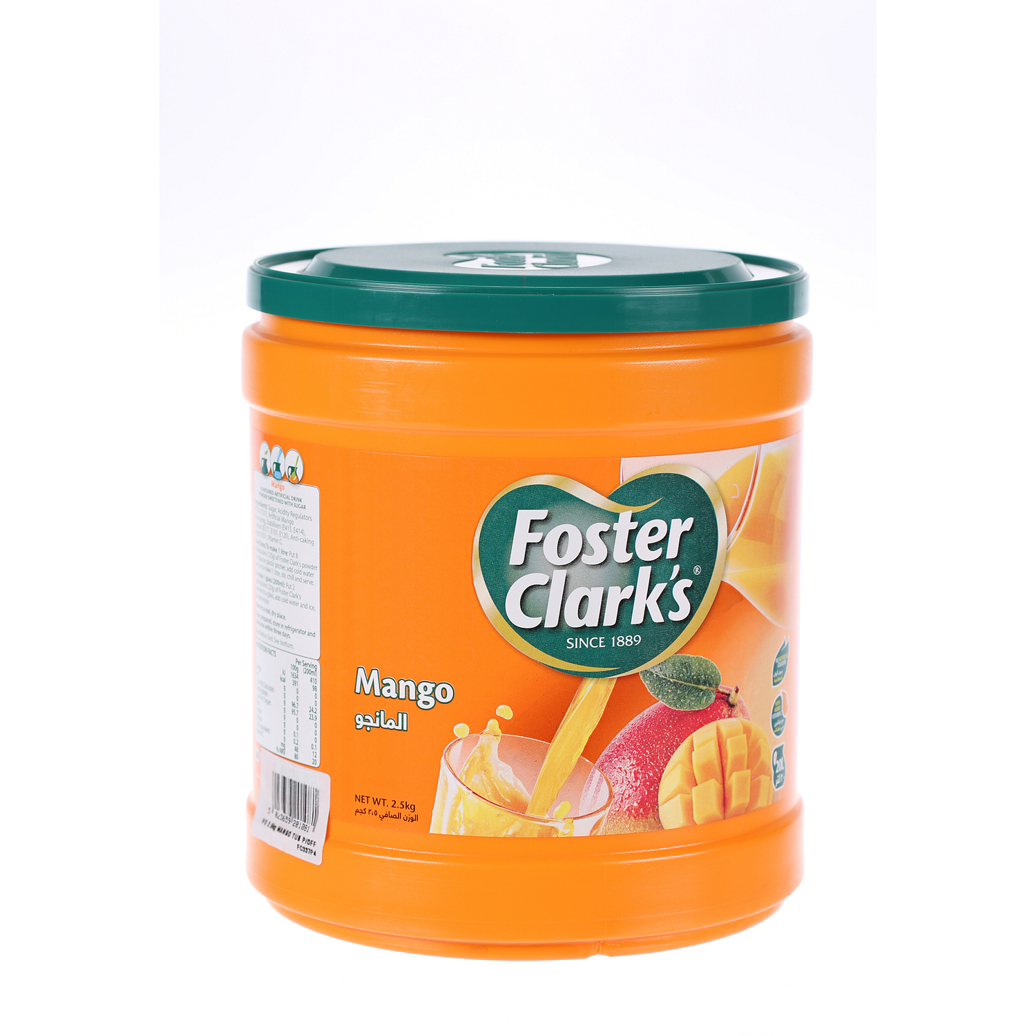 فوستر كلاركس مسحوق عصير المانجو 2.5 كيلو