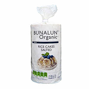 Bunalun Organic Rice Cakes 100 g