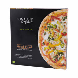 Bunalun Organic Vegetable Pizza 427gm