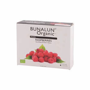 Bunalun Organic Raspberries 300gm