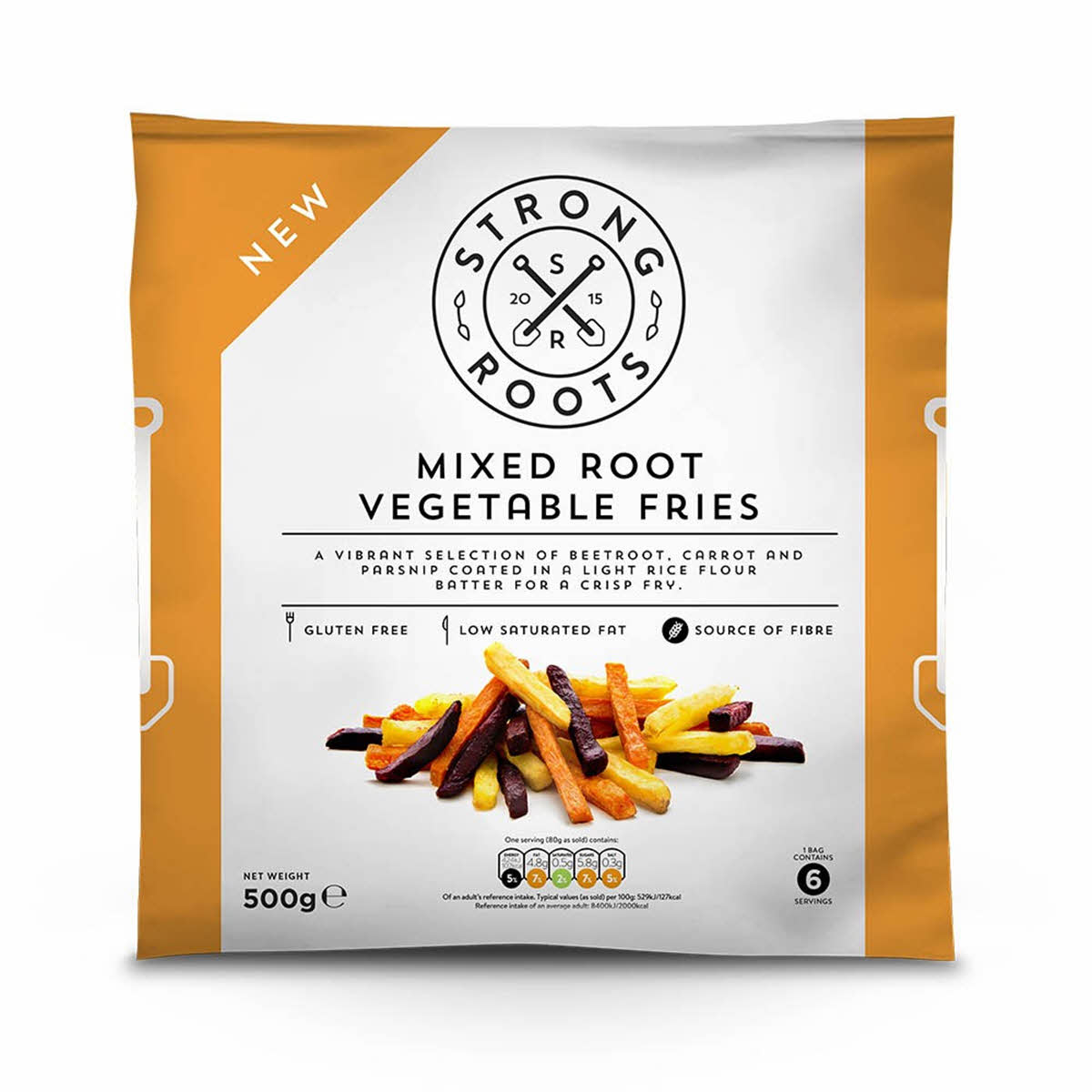 Strong Roots Mixed Root Vegetable Fries 500gm | Sharjah Co-operative ...