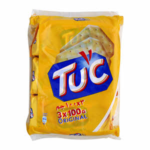 Tuc Crackers 3 X 100Gm