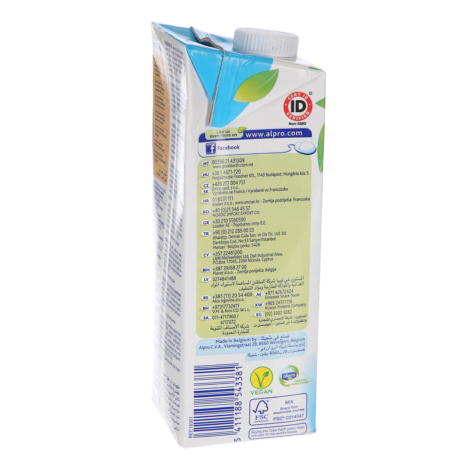 Alpro Original Soya Milk 1 L