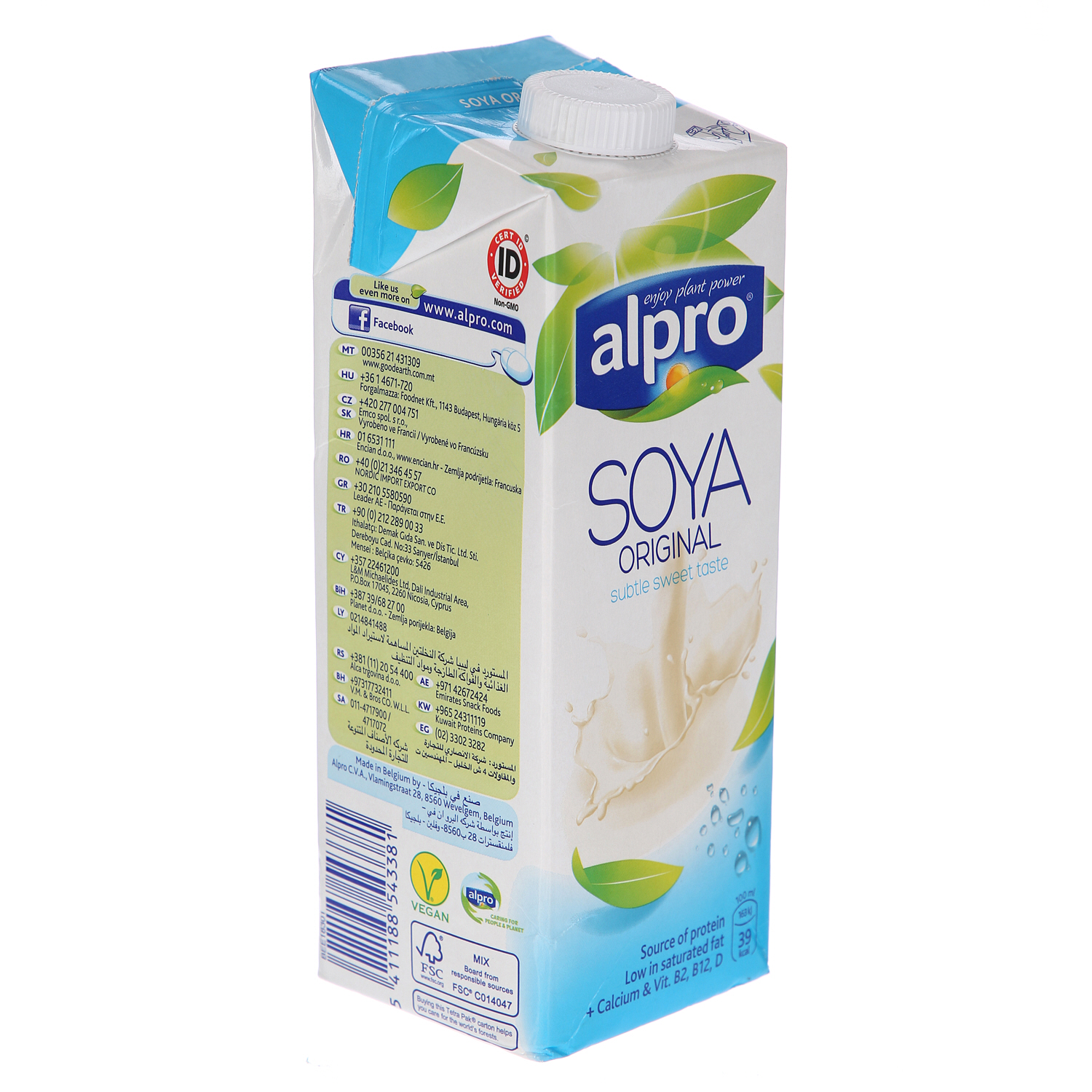 Alpro Original Soya Milk 1 L