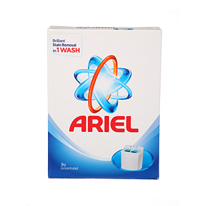 Ariel Detergent Concentrated Blue 3 Kg