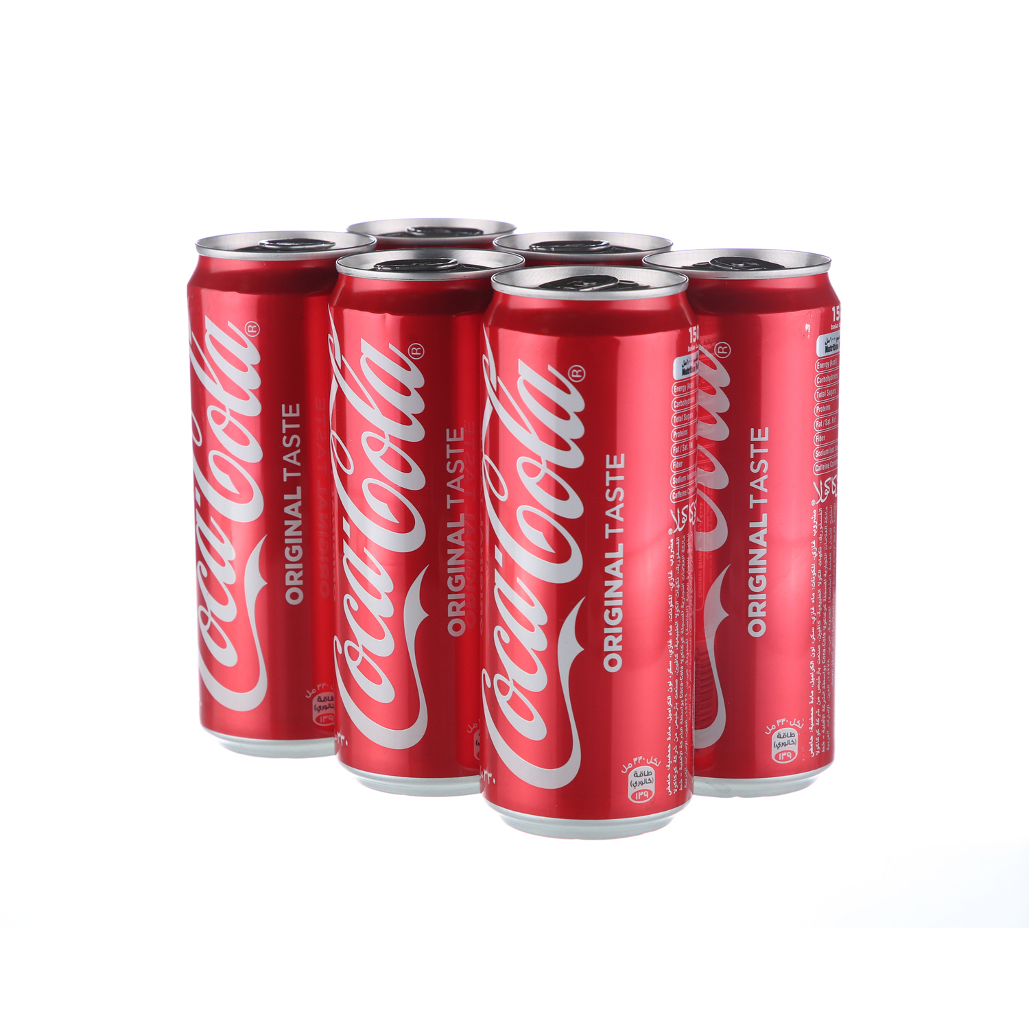كوكا كولا مشروب غازية 330 مل × 6 عبوات