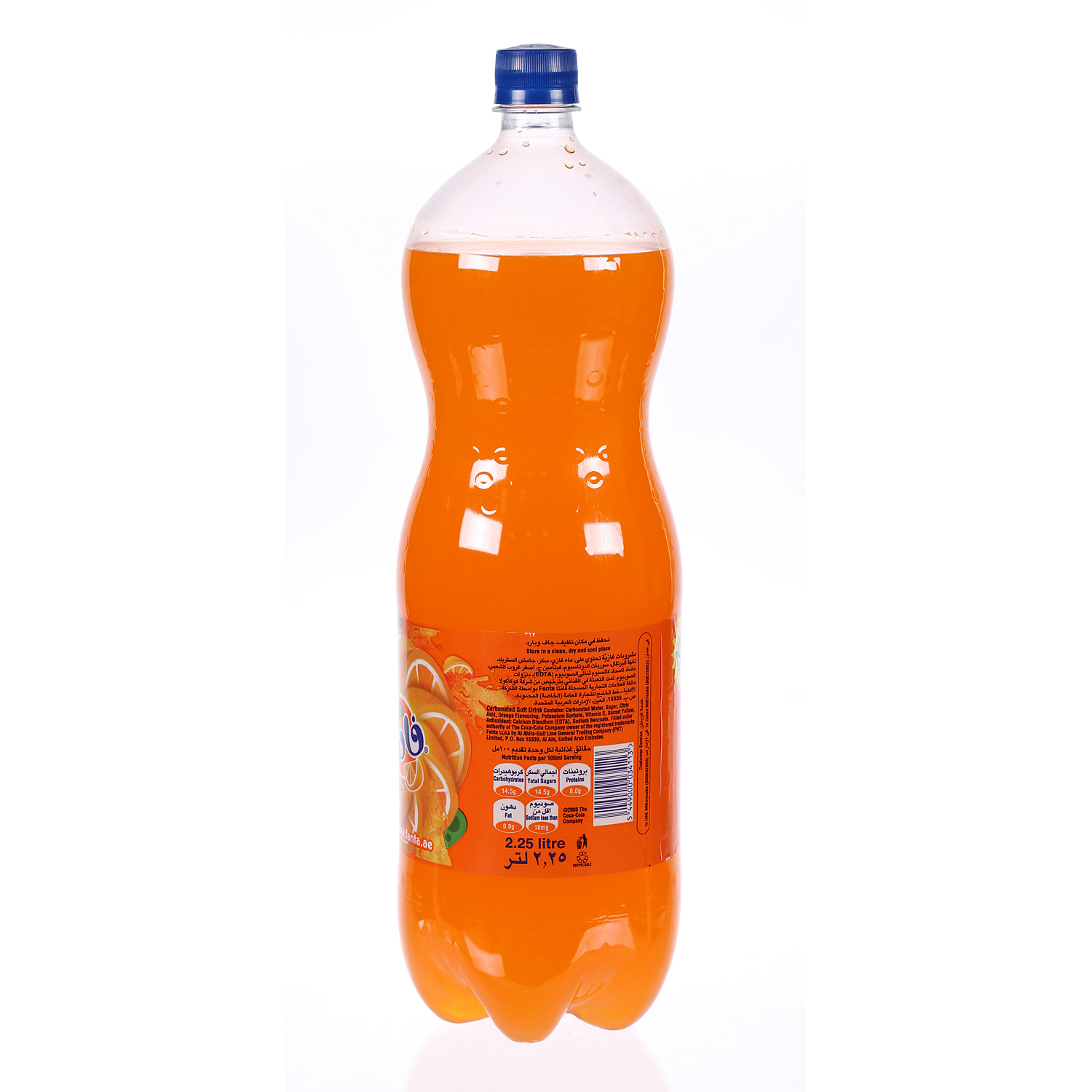 فانتا مشروب غازي بالبرتقال 2.25 لتر