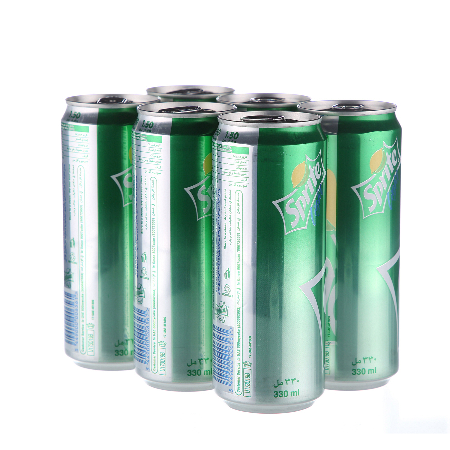 Sprite Light Can 355ml × 6'S