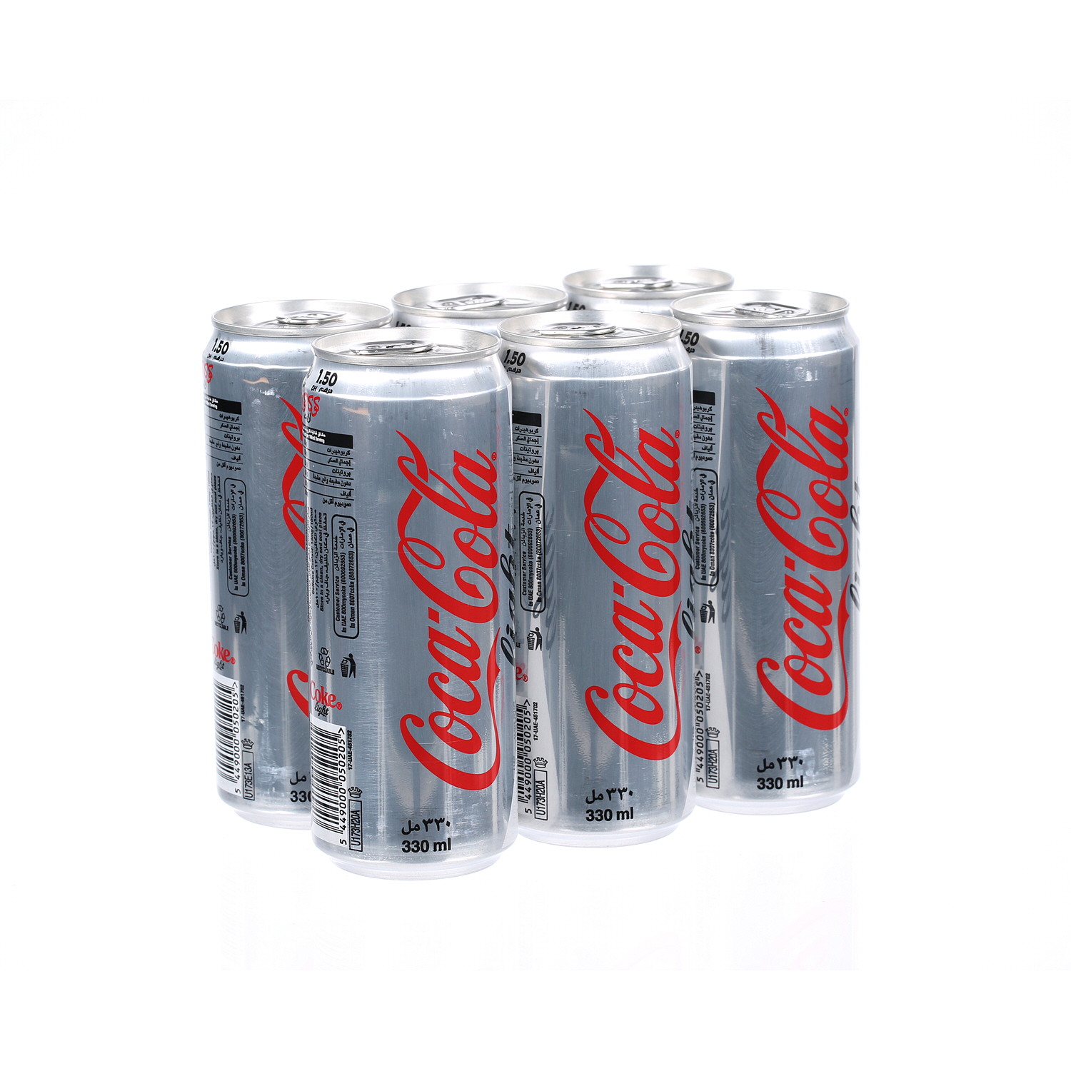 Coca-Cola Light Can 355 ml × 6 Piece
