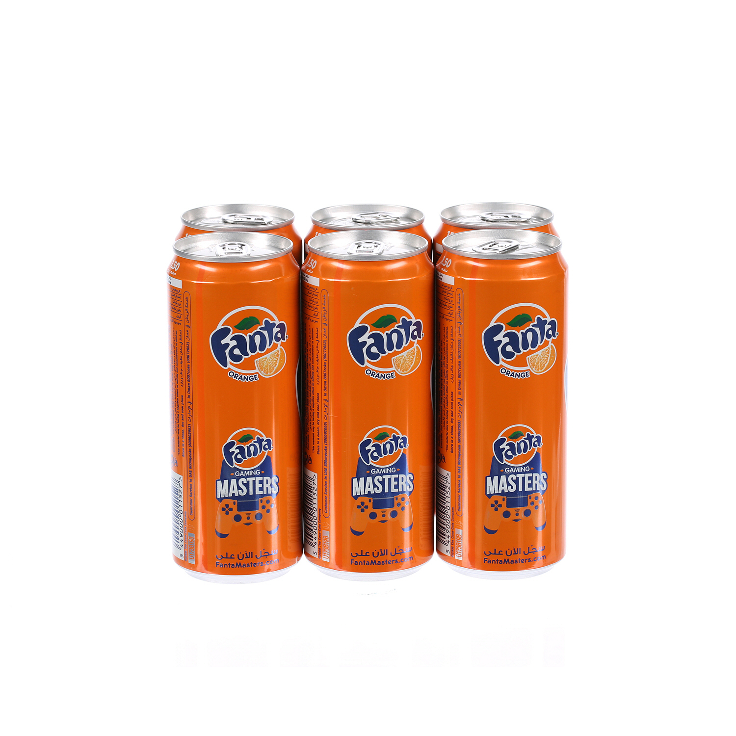 Fanta Orange Can 330 ml × 6 Pack