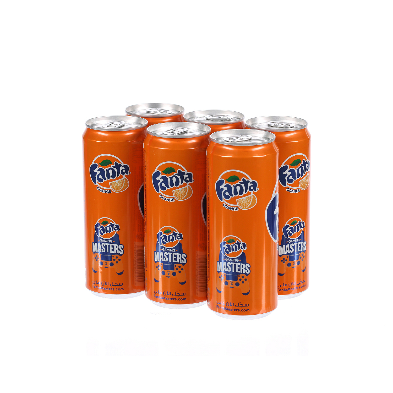 Fanta Orange Can 330 ml × 6 Pack