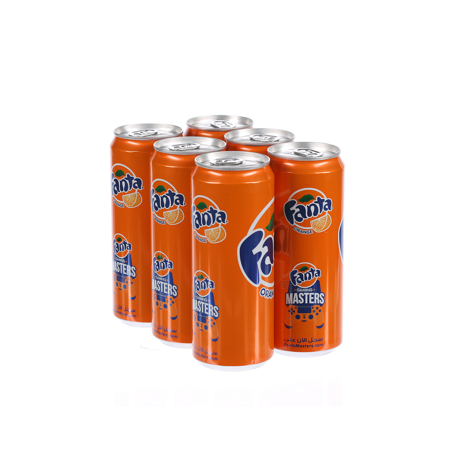 Fanta Orange Can 330 ml × 6 Pack