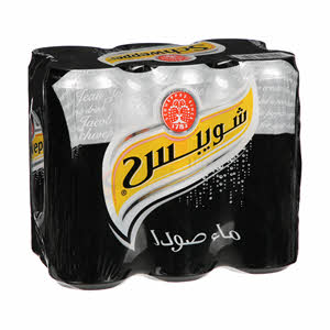 Schweppes Soda Water 6 x 330Ml