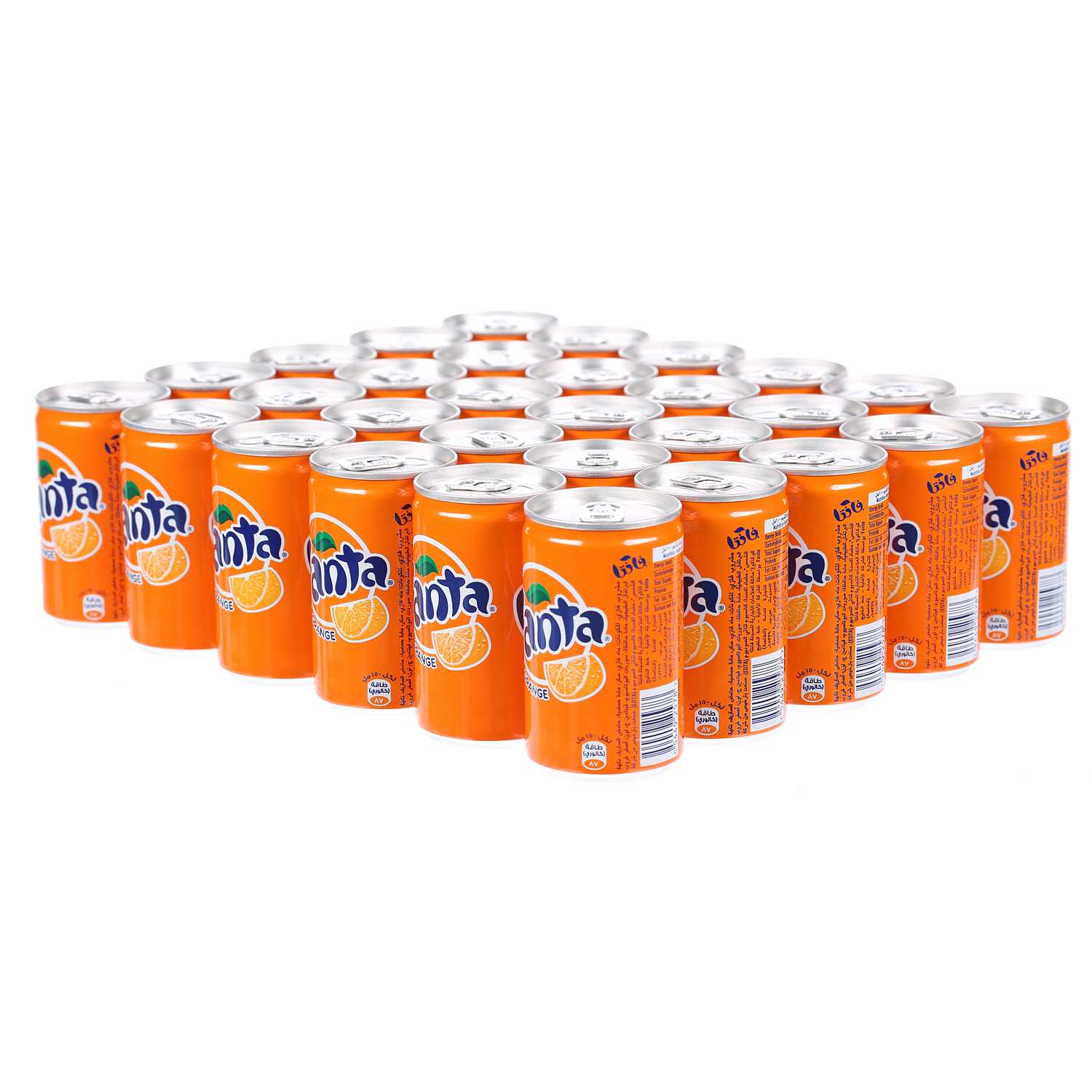 فانتا مشروب غازي بالبرتقال 150 مل × 30 عبوة