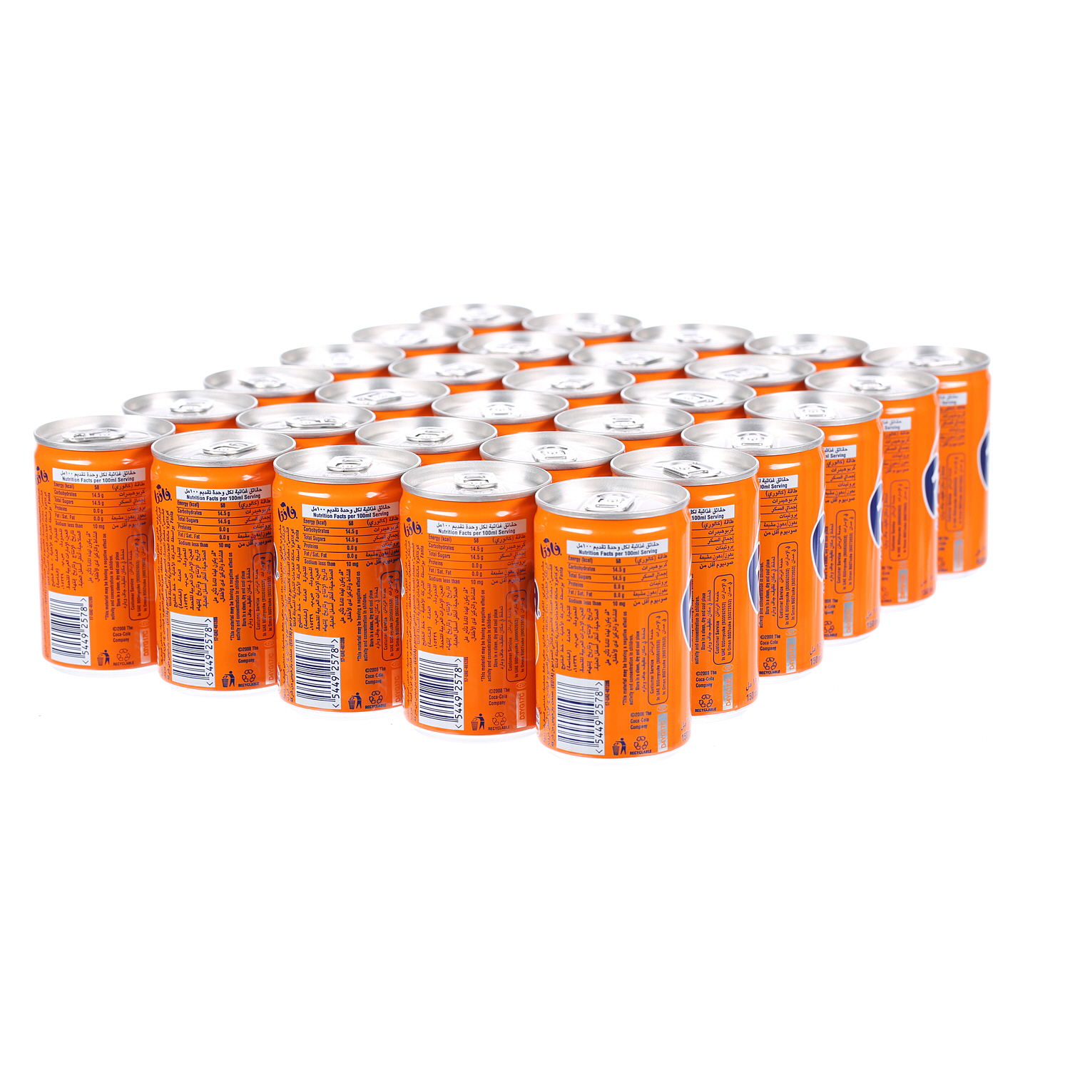 Fanta Orange 150 ml × 30 Pack