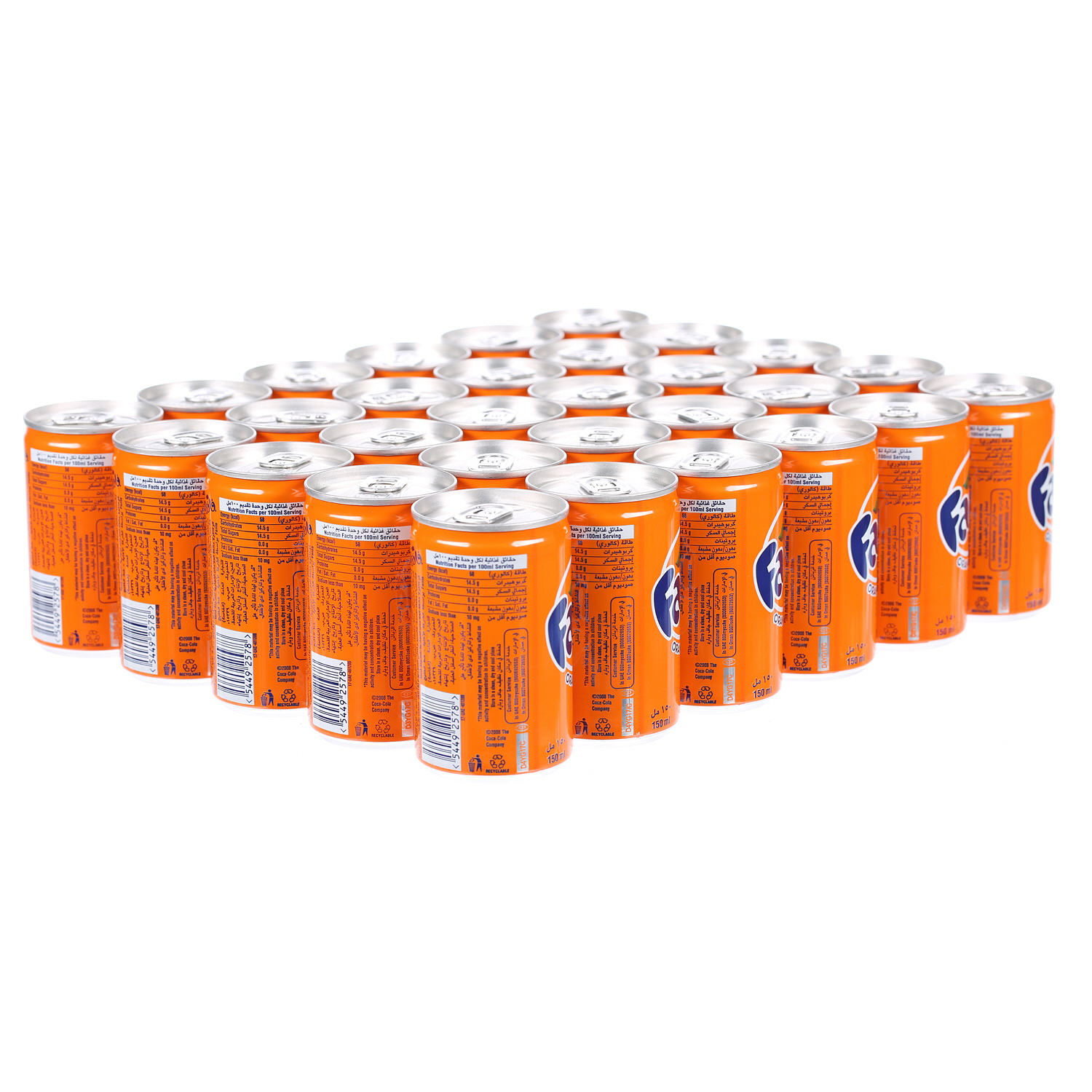 Fanta Orange 150 ml × 30 Pack