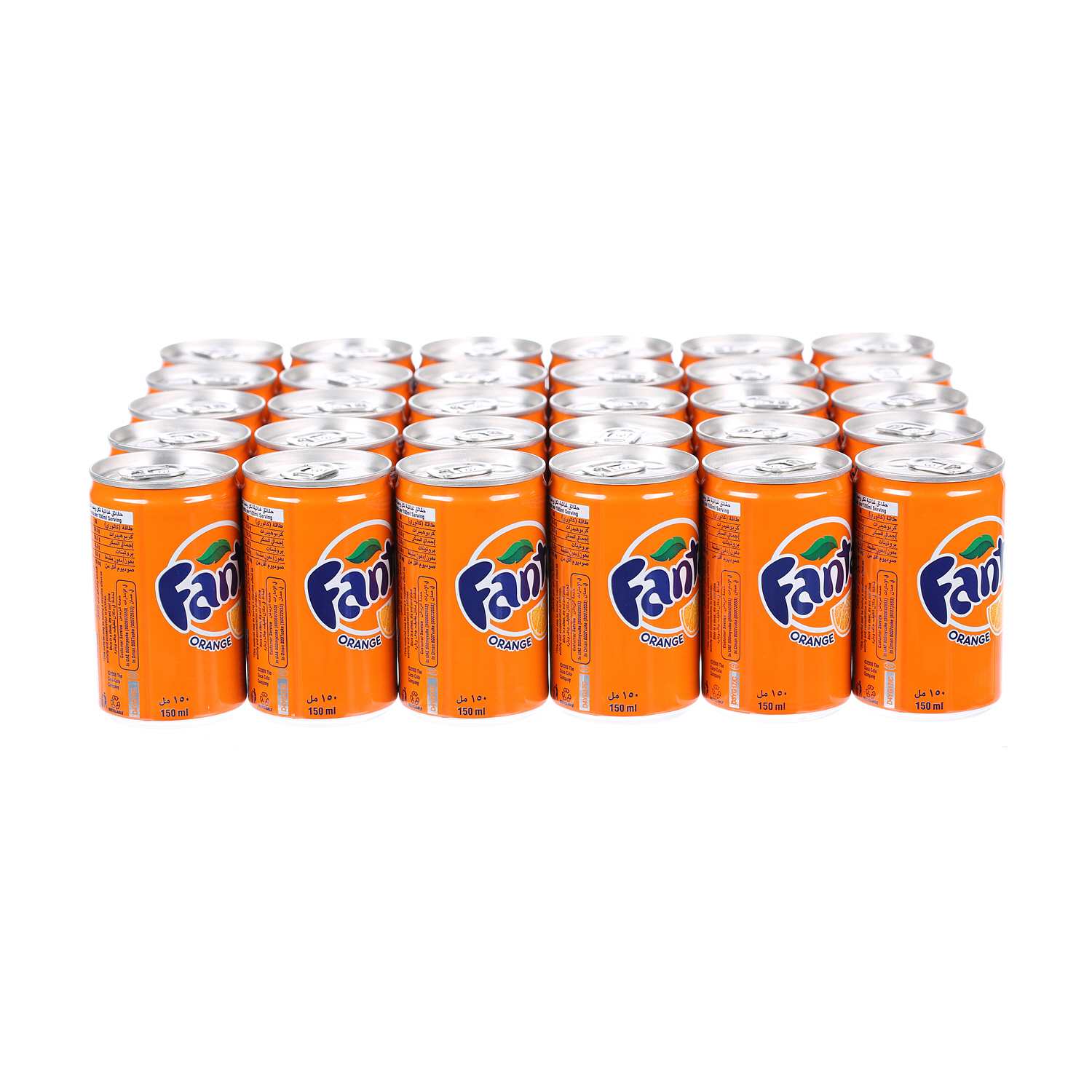 فانتا مشروب غازي بالبرتقال 150 مل × 30 عبوة