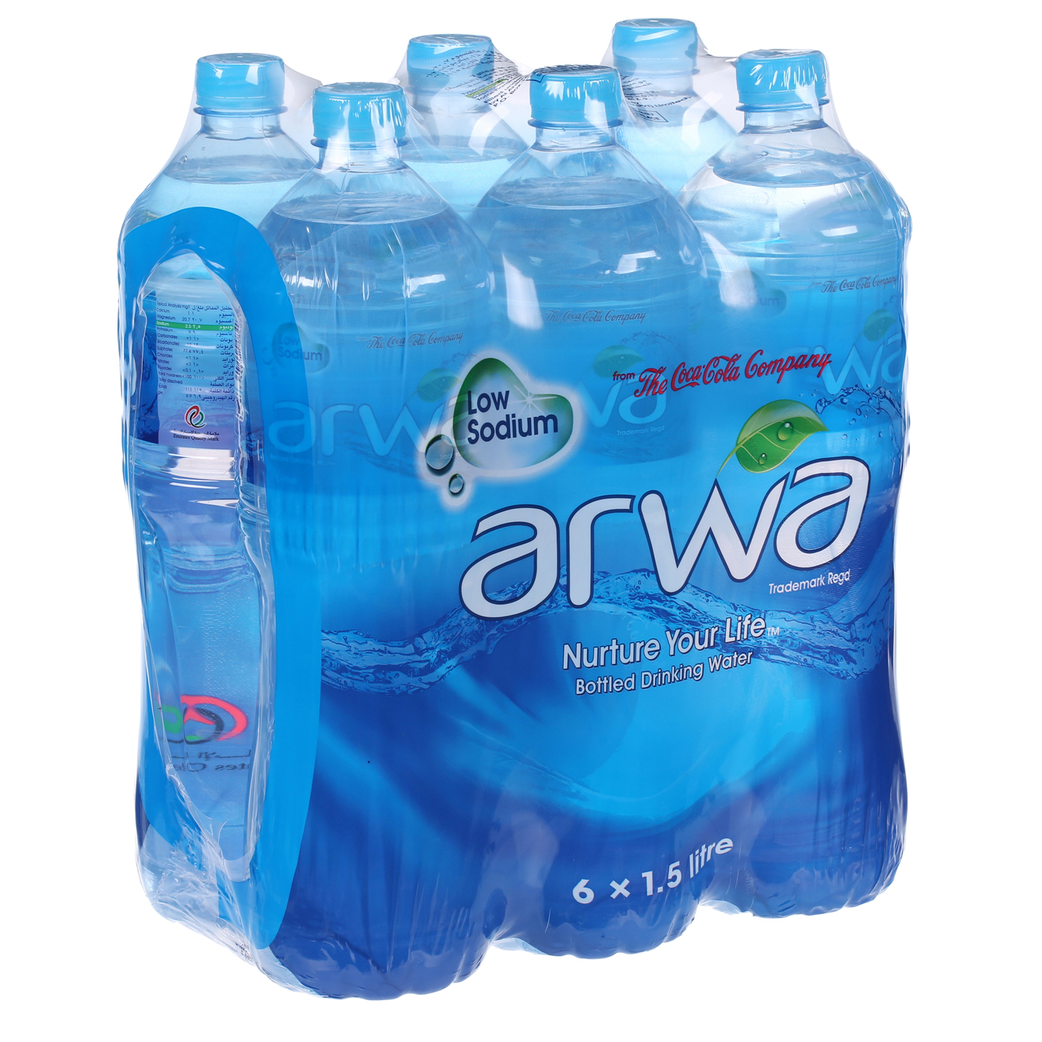 Arwa Mineral Water 1.5 L × 6 Pack