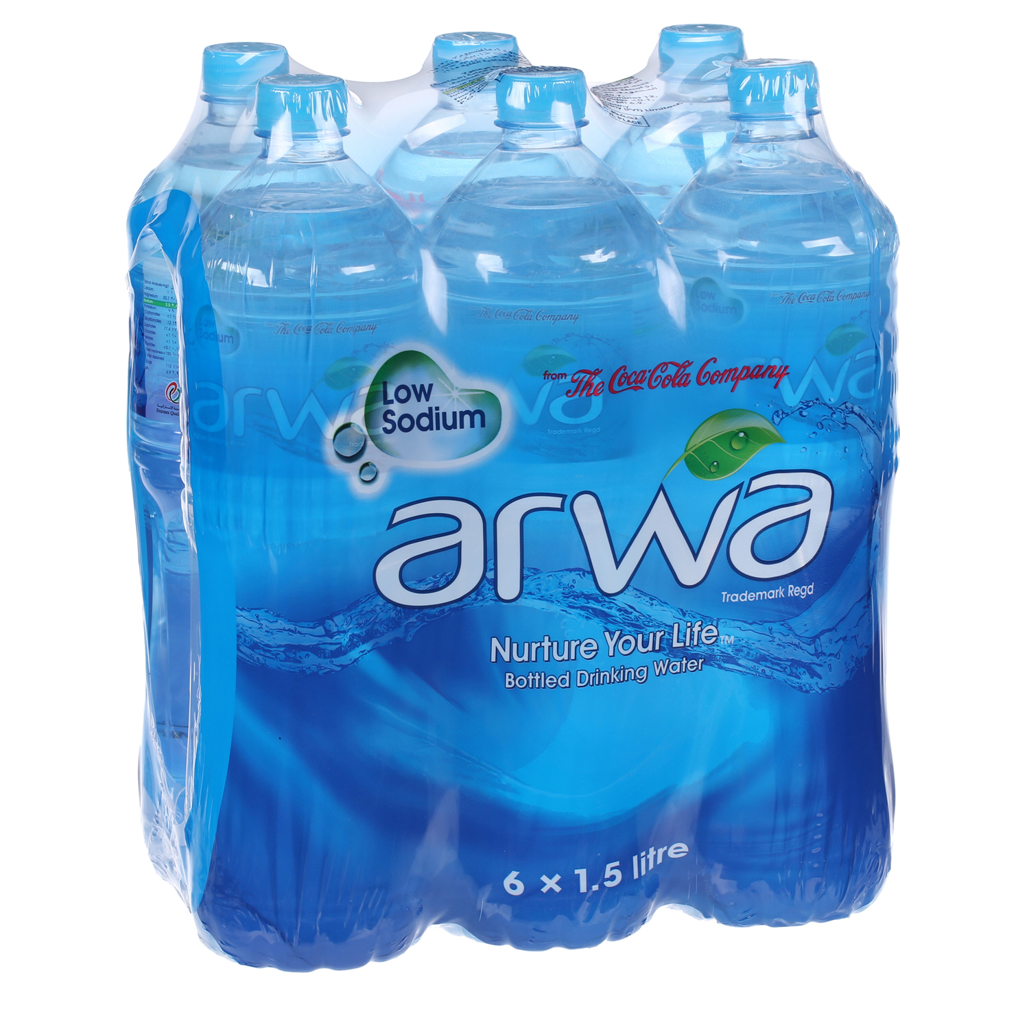 Arwa Mineral Water 1.5 L × 6 Pack