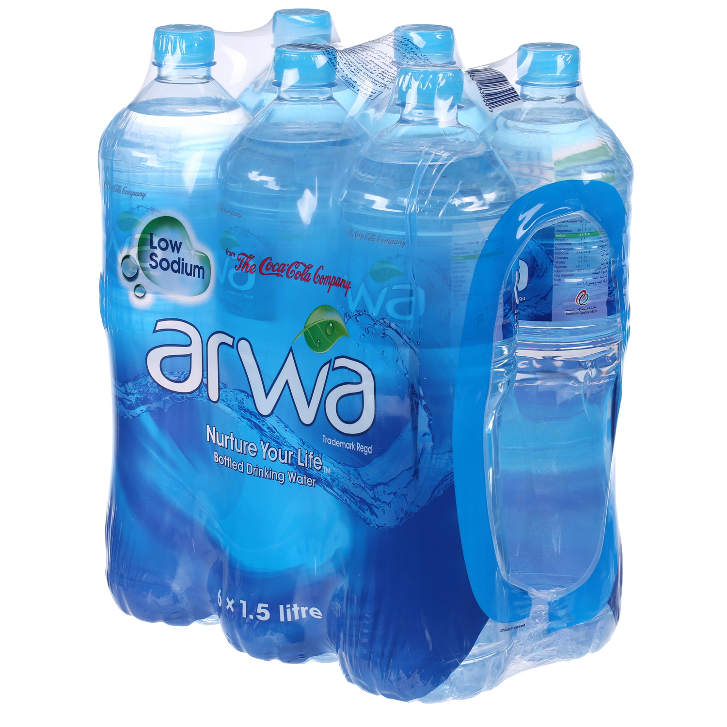 Arwa Mineral Water 1.5 L × 6 Pack