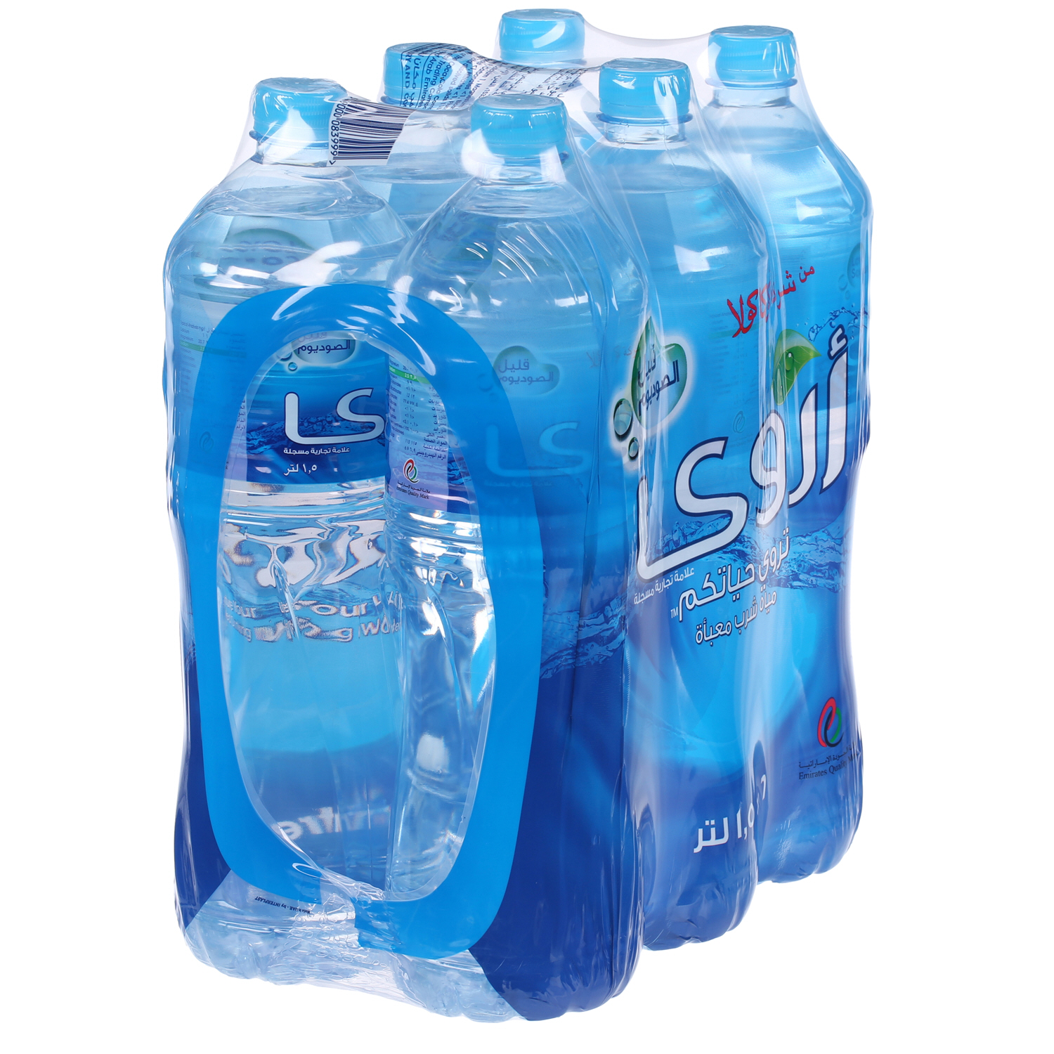 Arwa Mineral Water 1.5 L × 6 Pack