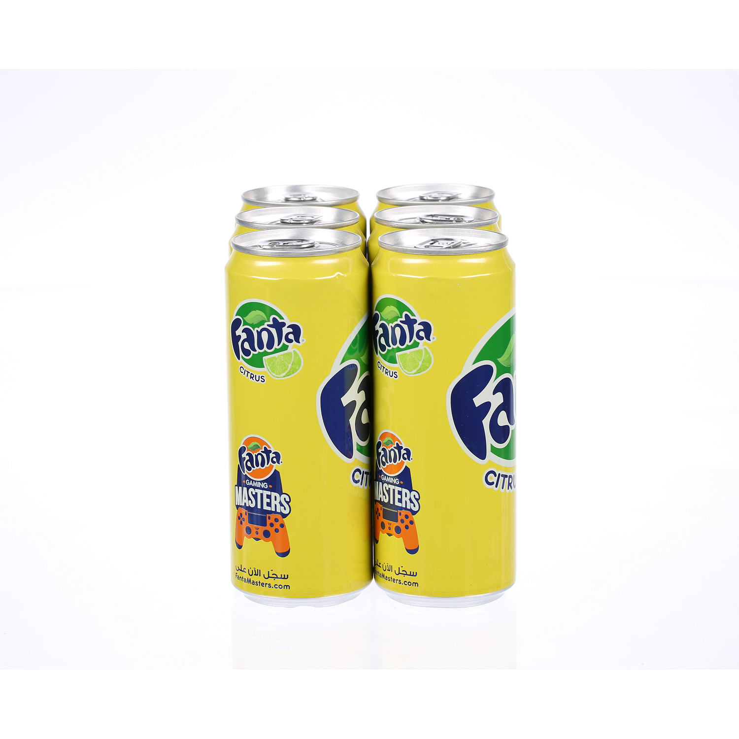 Fanta Citrus Can 330 ml × 6 Pack