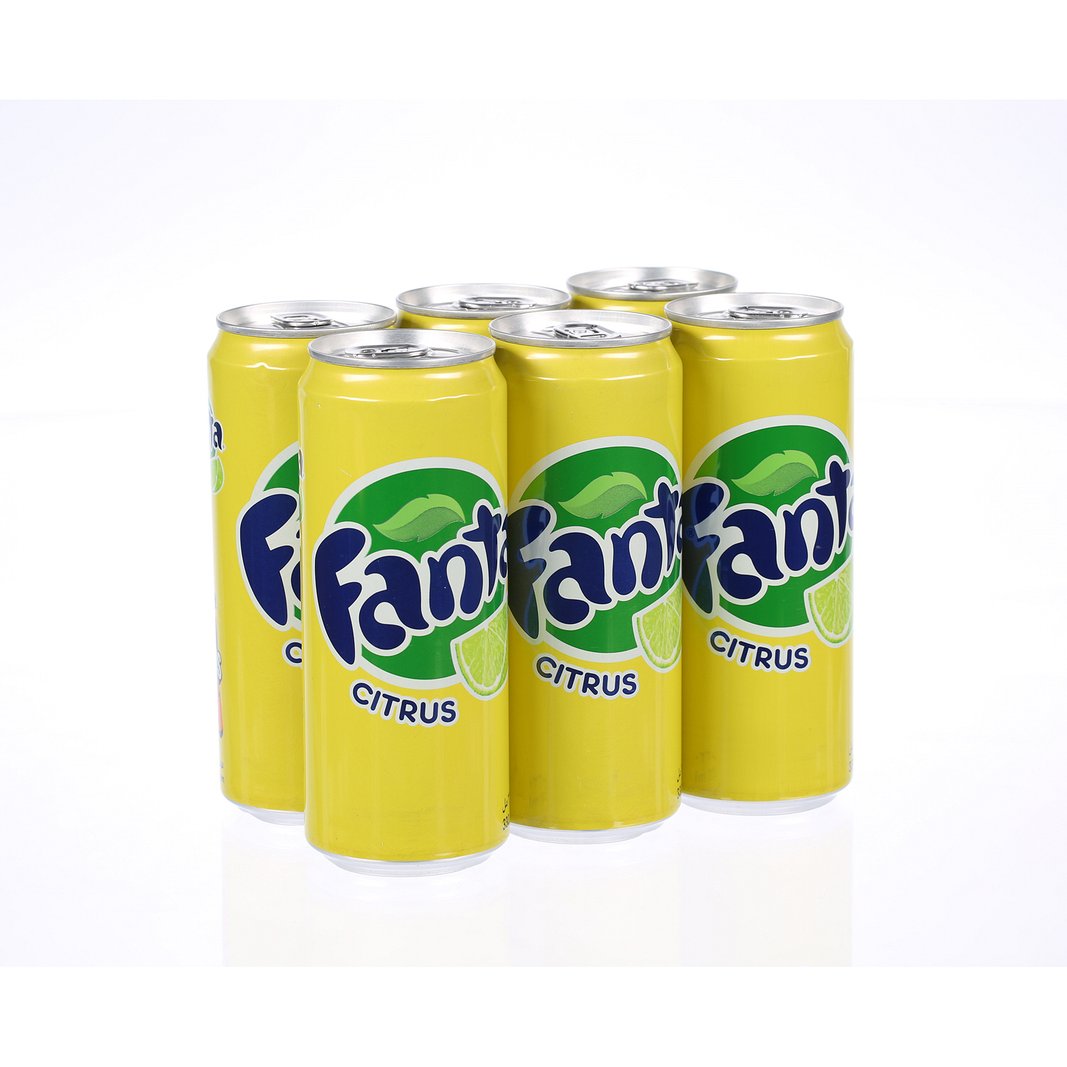 Fanta Citrus Can 330 ml × 6 Pack