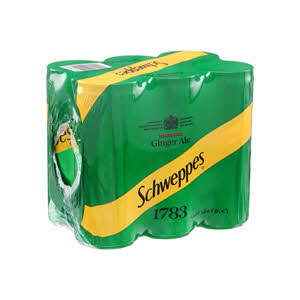 Schweppes Ginger Ale Can 250 ml