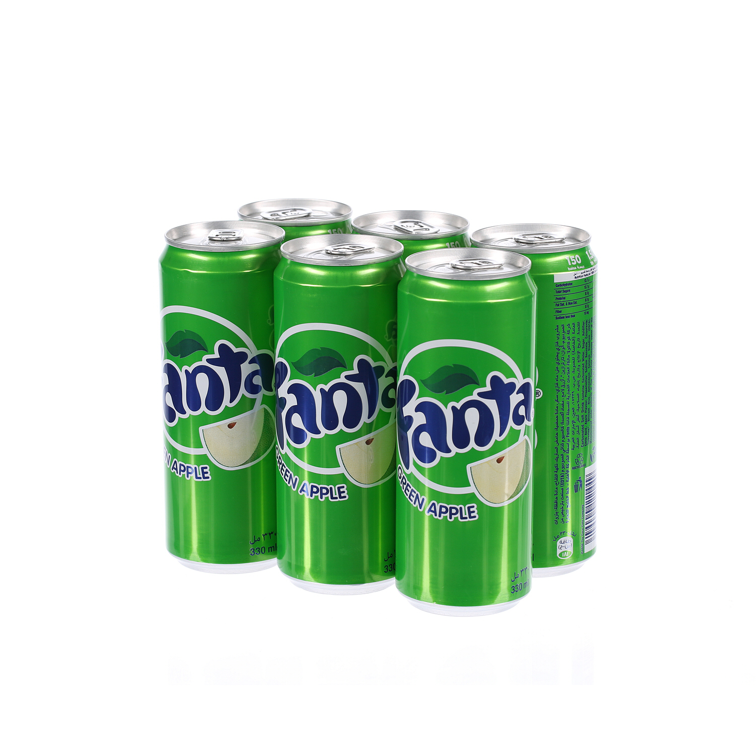 Fanta Apple Can 330ml × 6'S