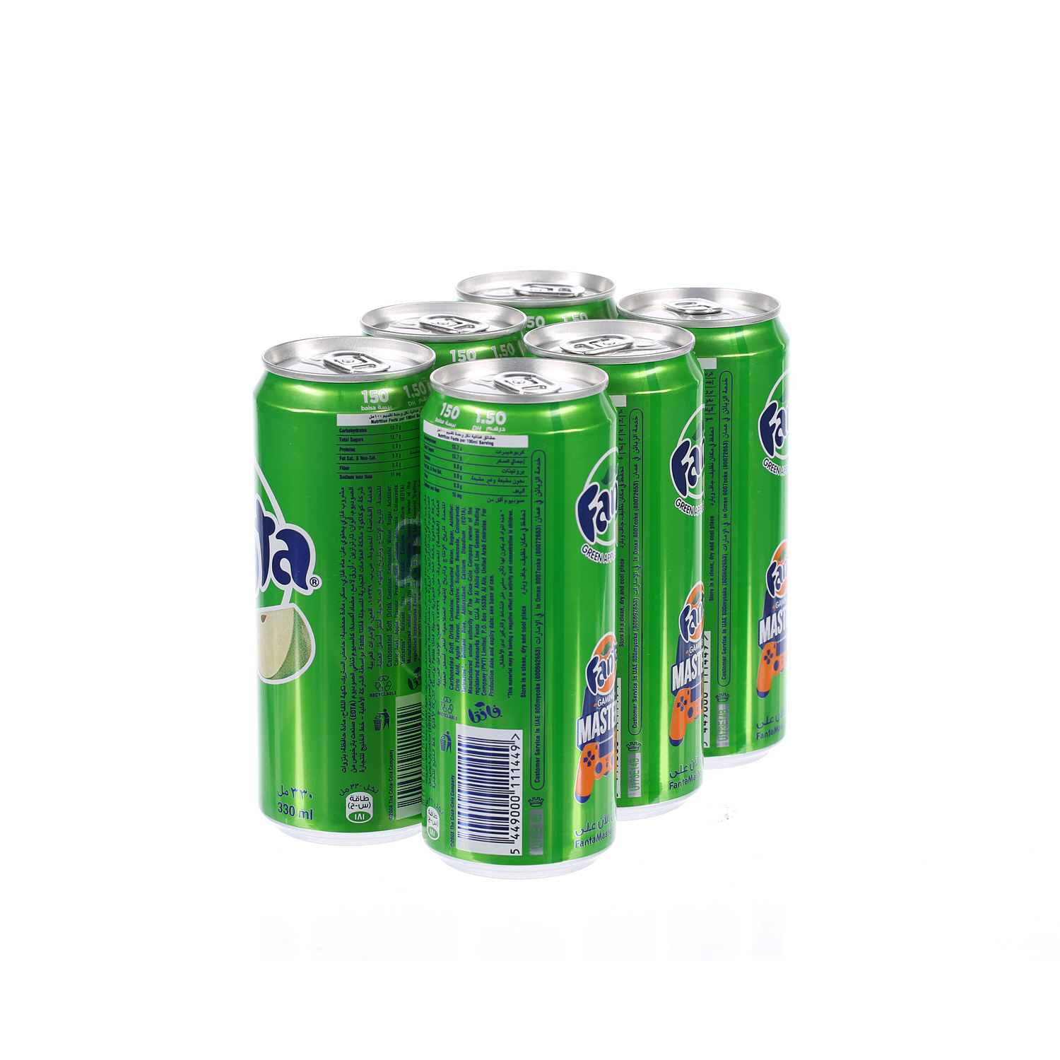 Fanta Apple Can 330ml × 6'S