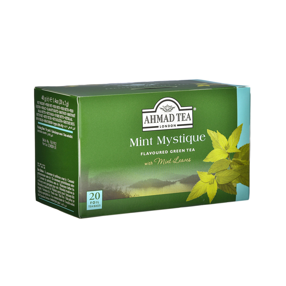 Axmat Tea Ahmad Tea Mint Mystique 2gm × 20'S | Sharjah Co-operative Society