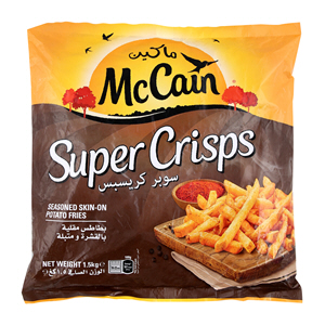 McCain Super Crisp Seasoned Fries 1.5 Kg