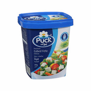 Puck Premium Cubed Feta Cheese 200 g