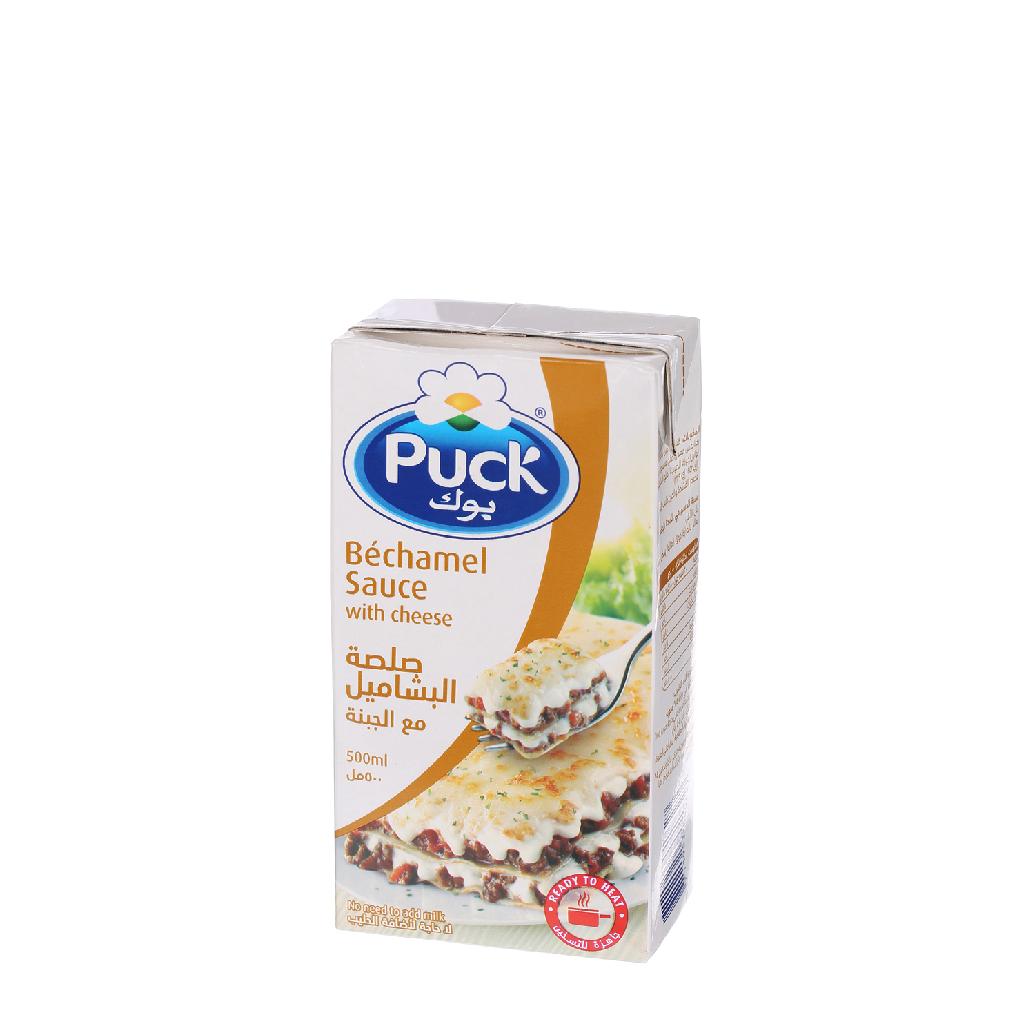 Puck Bechamel Sauce with Cheese 500 ml