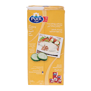 Puck Cooking Cream Light 1 L