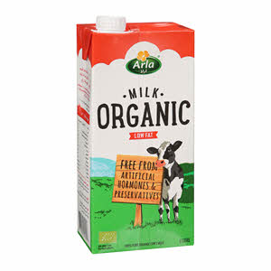 Arla Milk Organic Low Fat 1 L