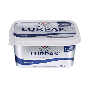 Lurpak Butter Spreadable Salted 500 g