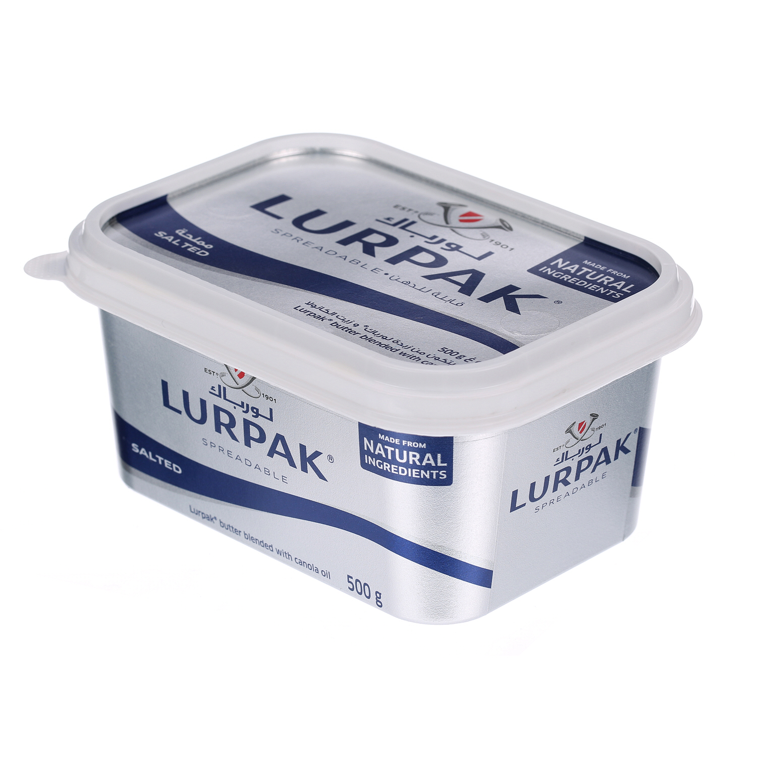 Lurpak Butter Spreadable Salted 500 g