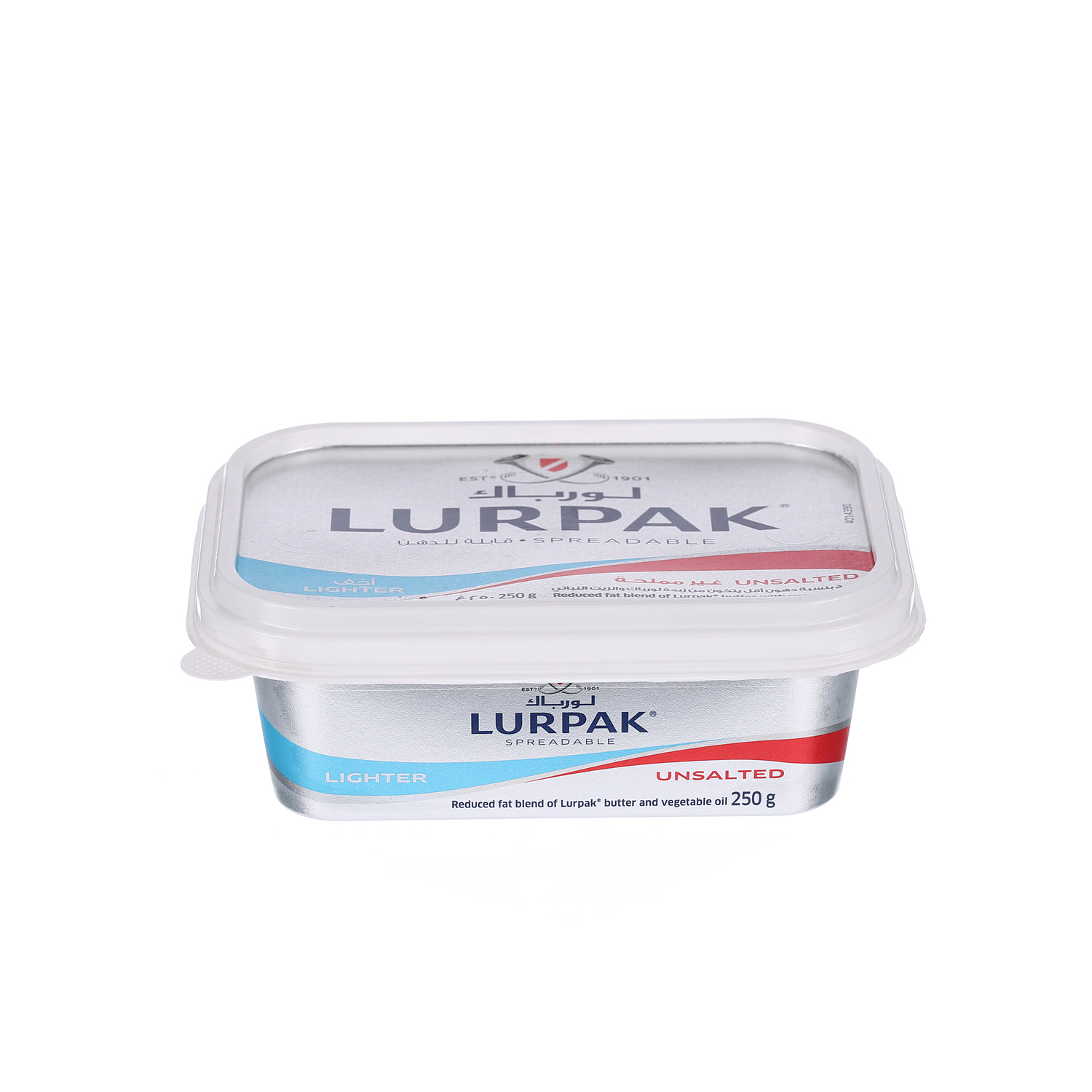 Lurpak Butter Spreadable Light Unsalted 250 g