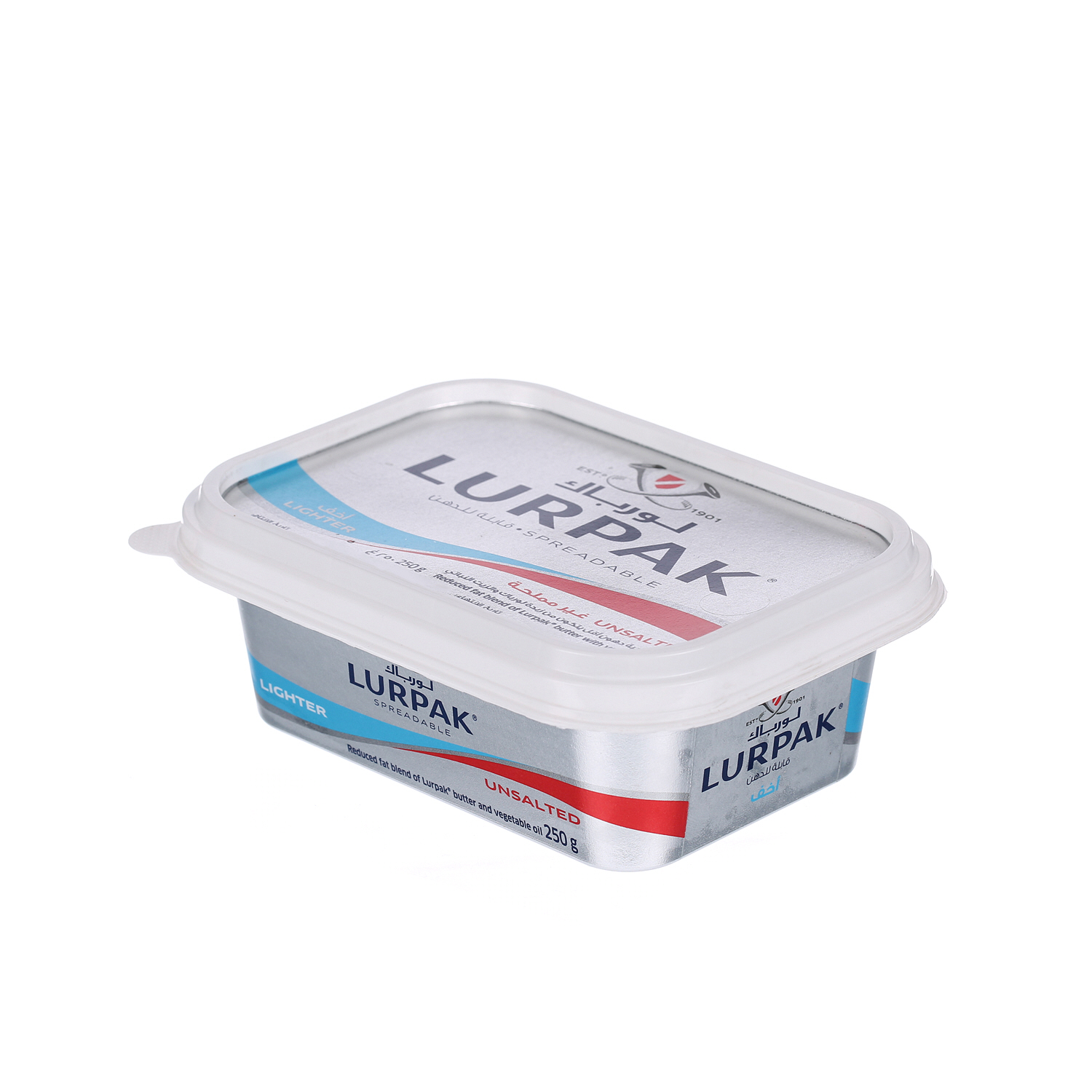 Lurpak Butter Spreadable Light Unsalted 250 g