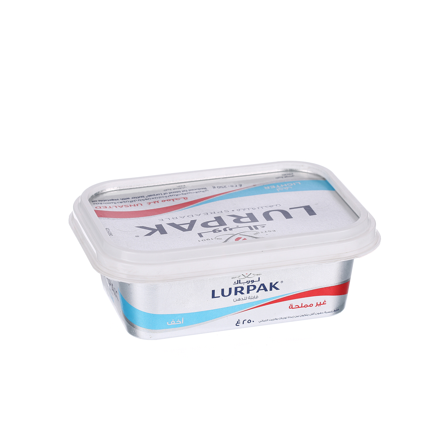 Lurpak Butter Spreadable Light Unsalted 250 g