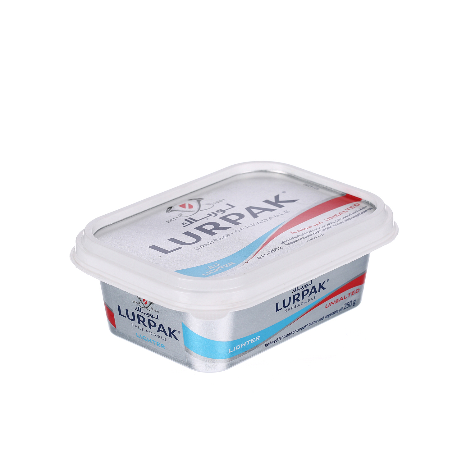 Lurpak Butter Spreadable Light Unsalted 250 g