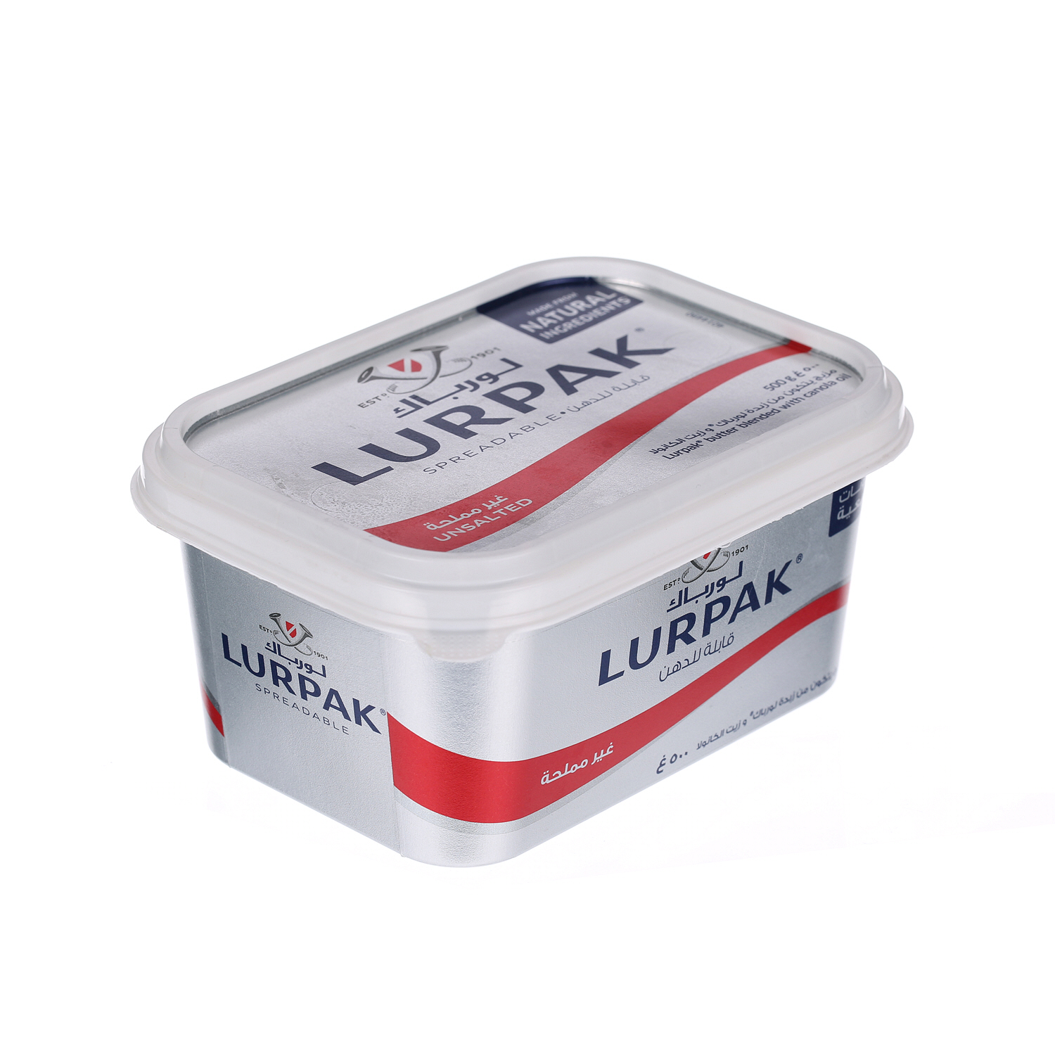 Lurpak Butter Spreadable Unsalted 500gm